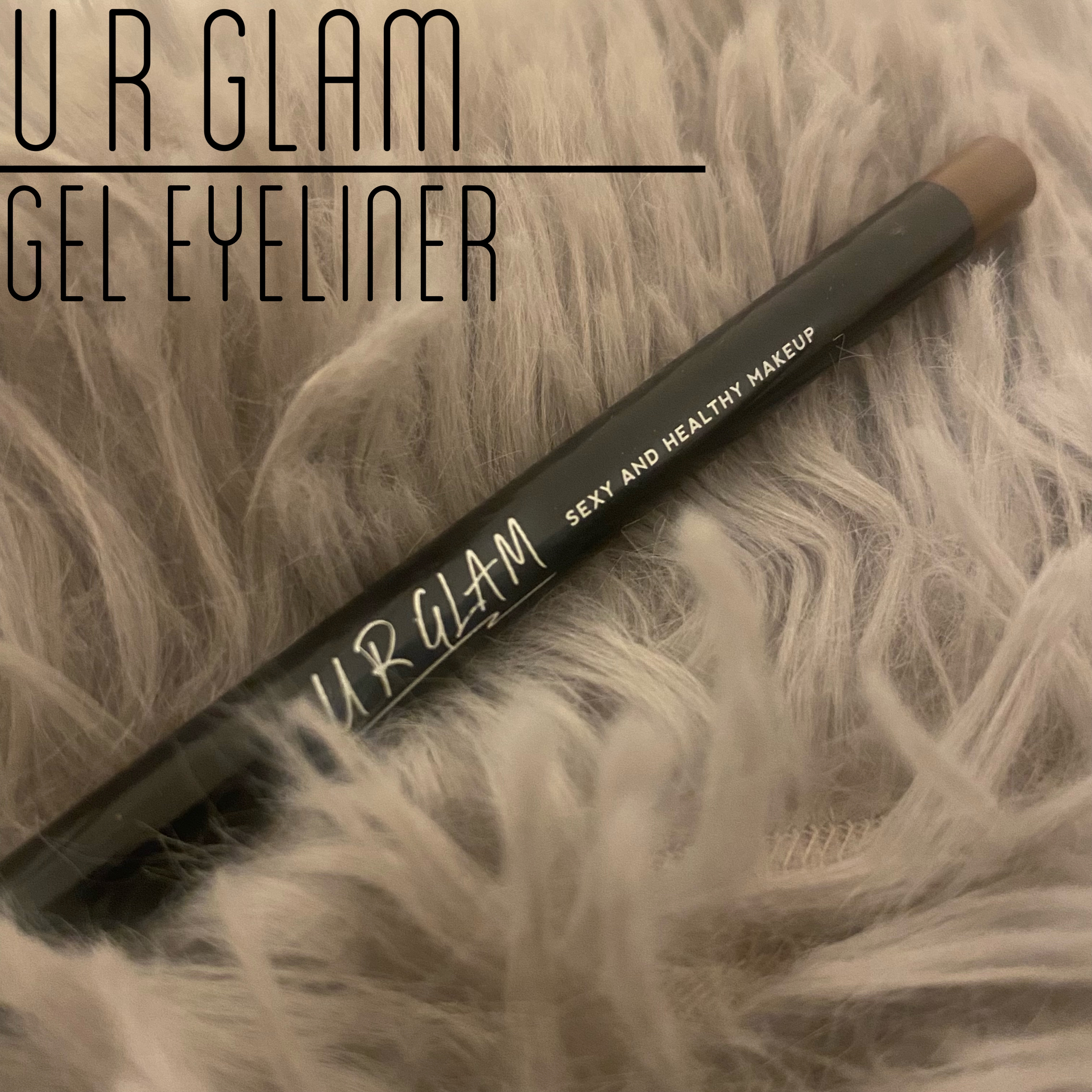  UR GLAM　GEL EYELINER ダークブラウン/U R GLAM/ジェルアイライナーを使ったクチコミ（1枚目）