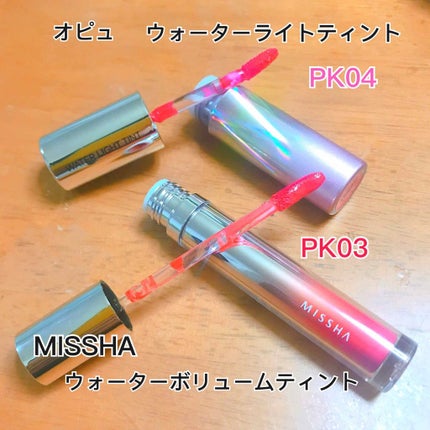 ウォーターティントリップ/MISSHA/リップグロスを使ったクチコミ(1枚目)