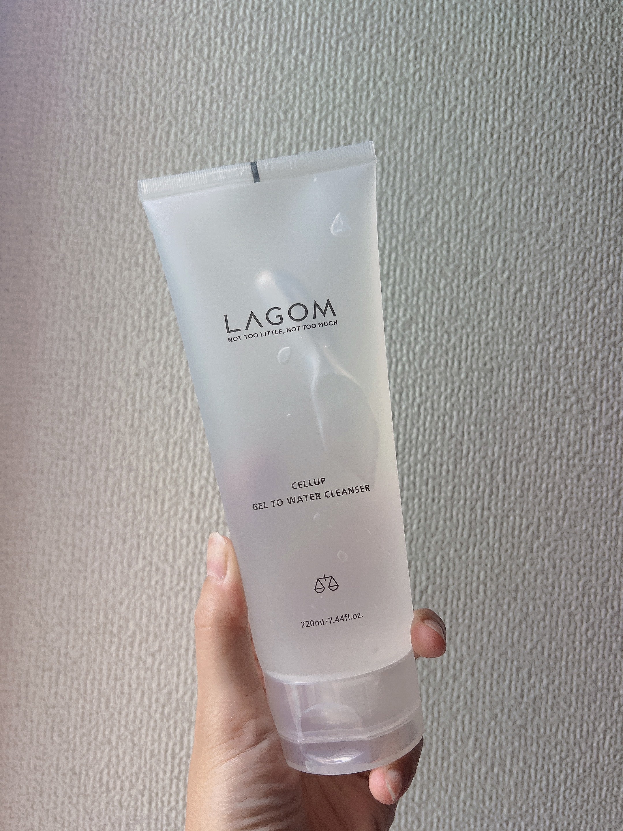 ラゴム ジェルトゥウォーター クレンザー(朝用洗顔)/LAGOM /その他洗顔料を使ったクチコミ（1枚目）