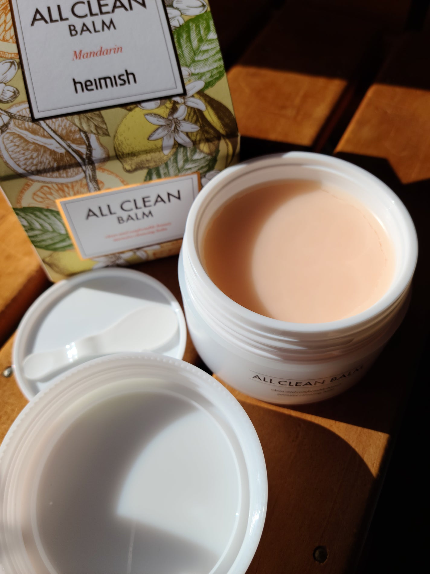 オールクリーンバーム マンダリン/heimish/クレンジングバームを使ったクチコミ(2枚目)