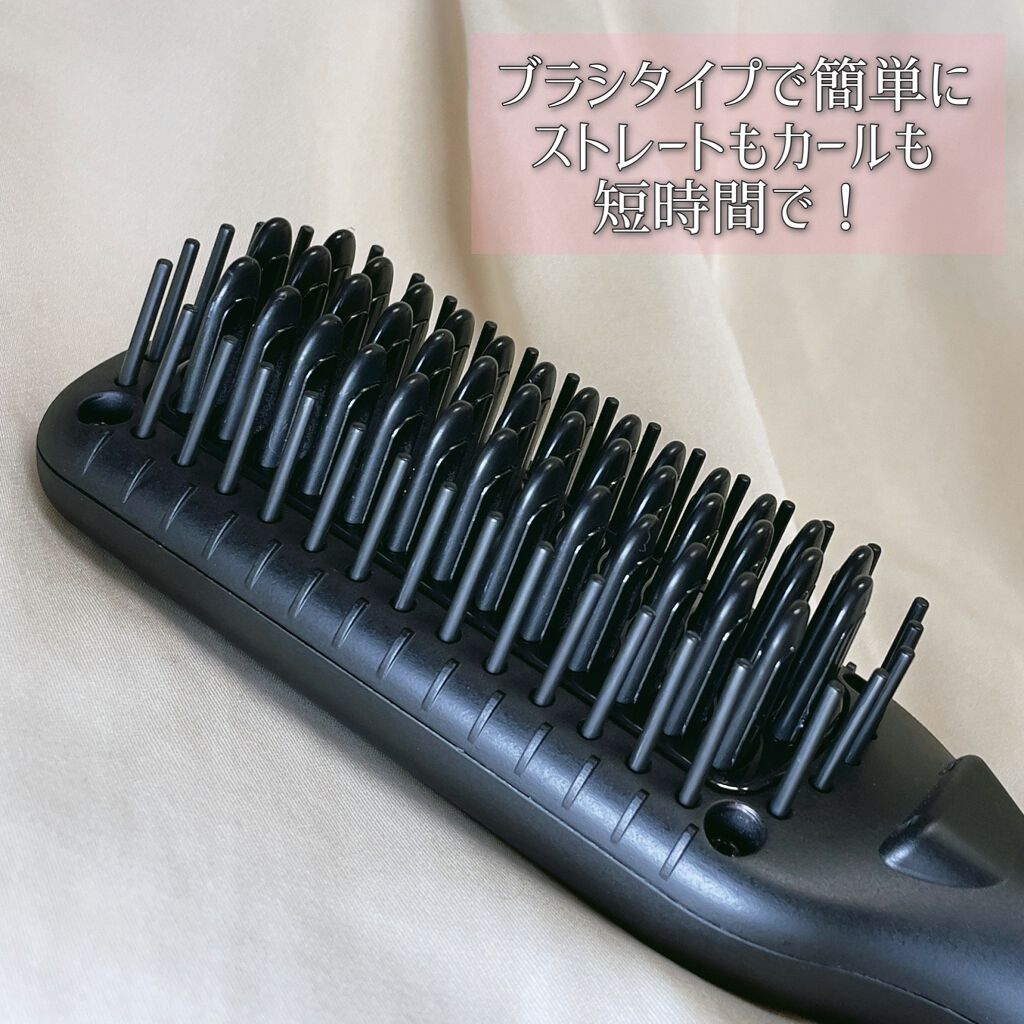 スタイリッシュ コンパクトイオンヒートブラシ MHB-3040-K/mod's hair/ヒートブラシを使ったクチコミ（3枚目）