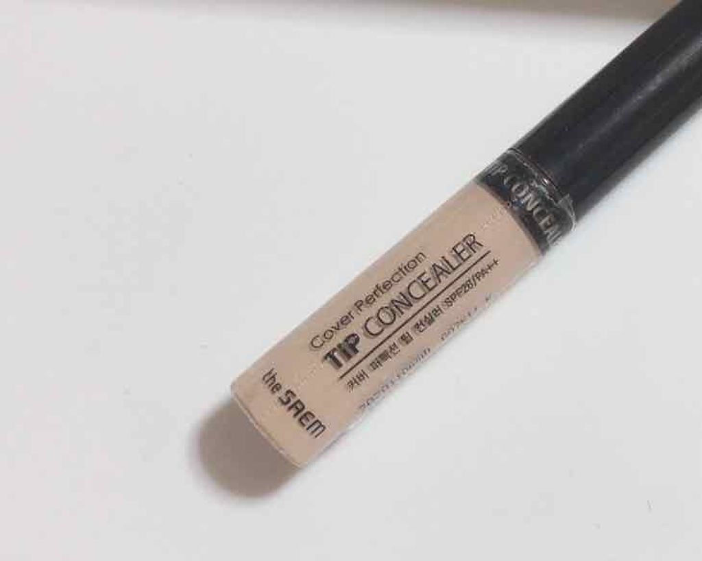 カバーパーフェクション チップコンシーラー/the SAEM/リキッドコンシーラーを使ったクチコミ(1枚目)