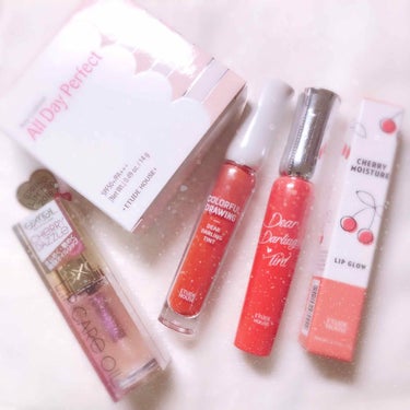 ETUD HOUSE ・ エチュードハウス

🌟エニークッション  オールデイパーフェクト / ペタル

🌟ディアダーリン オイルティント / #5 アップリコット

🌟チェリーモイスチャー リップグロ