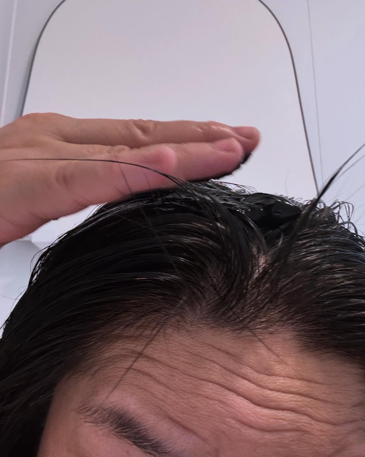 ウエラトーン エッセンスイン カラートリートメント アッシュブラック/ウエラ/ヘアカラーを使ったクチコミ（3枚目）