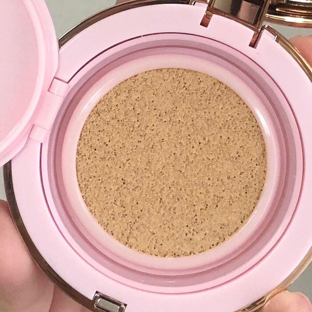 ピンクティーツリーカバークッション/APLIN/クッションファンデーションを使ったクチコミ(3枚目)