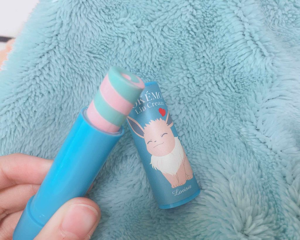 ポケモンリップクリーム イーブイ/ラヴィジア/リップクリームを使ったクチコミ（2枚目）