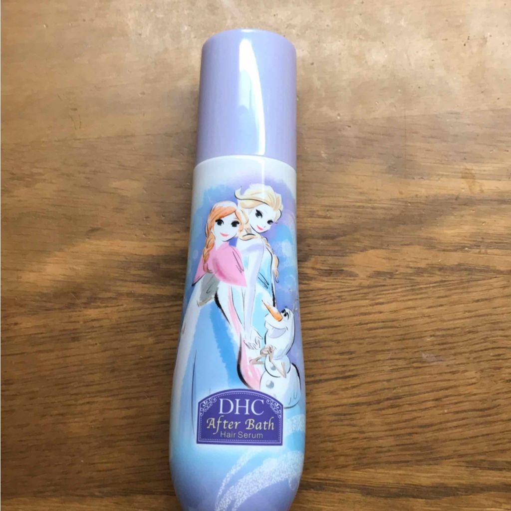 アフターバス ヘアオイル＆セラムセット［アナと雪の女王］/DHC/ヘアオイルを使ったクチコミ（2枚目）