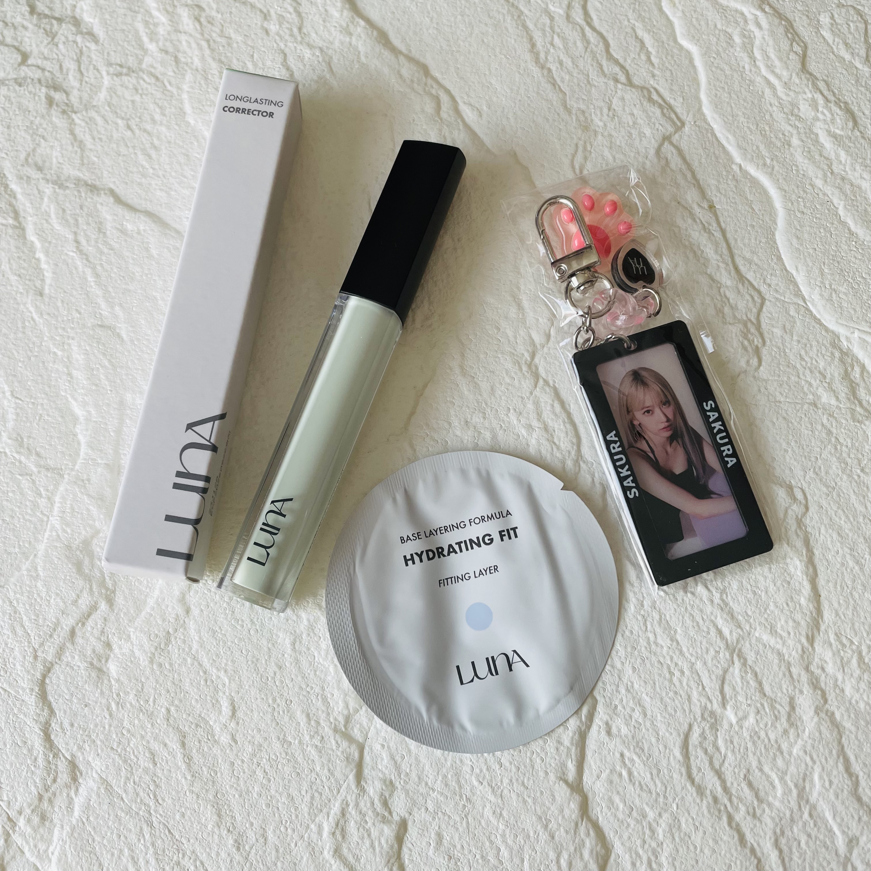 ロングラスティングコレクター 01 ミントグリーン/LUNA/リキッドコンシーラーを使ったクチコミ（1枚目）