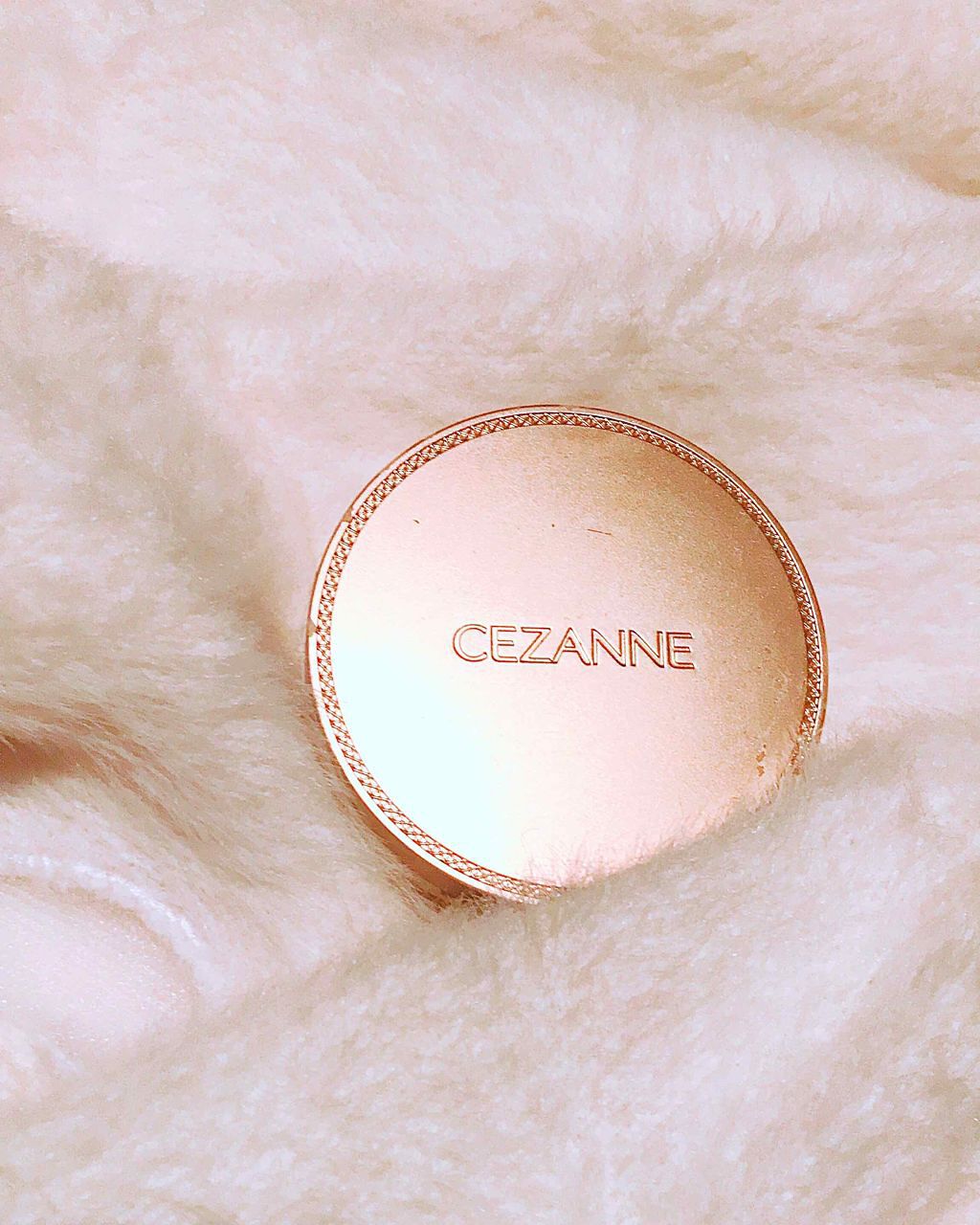 UVシルクフェイスパウダー/CEZANNE/プレストパウダーを使ったクチコミ（1枚目）