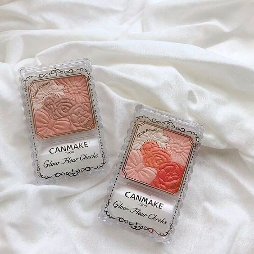 グロウフルールチークス/キャンメイク/パウダーチークを使ったクチコミ(1枚目)