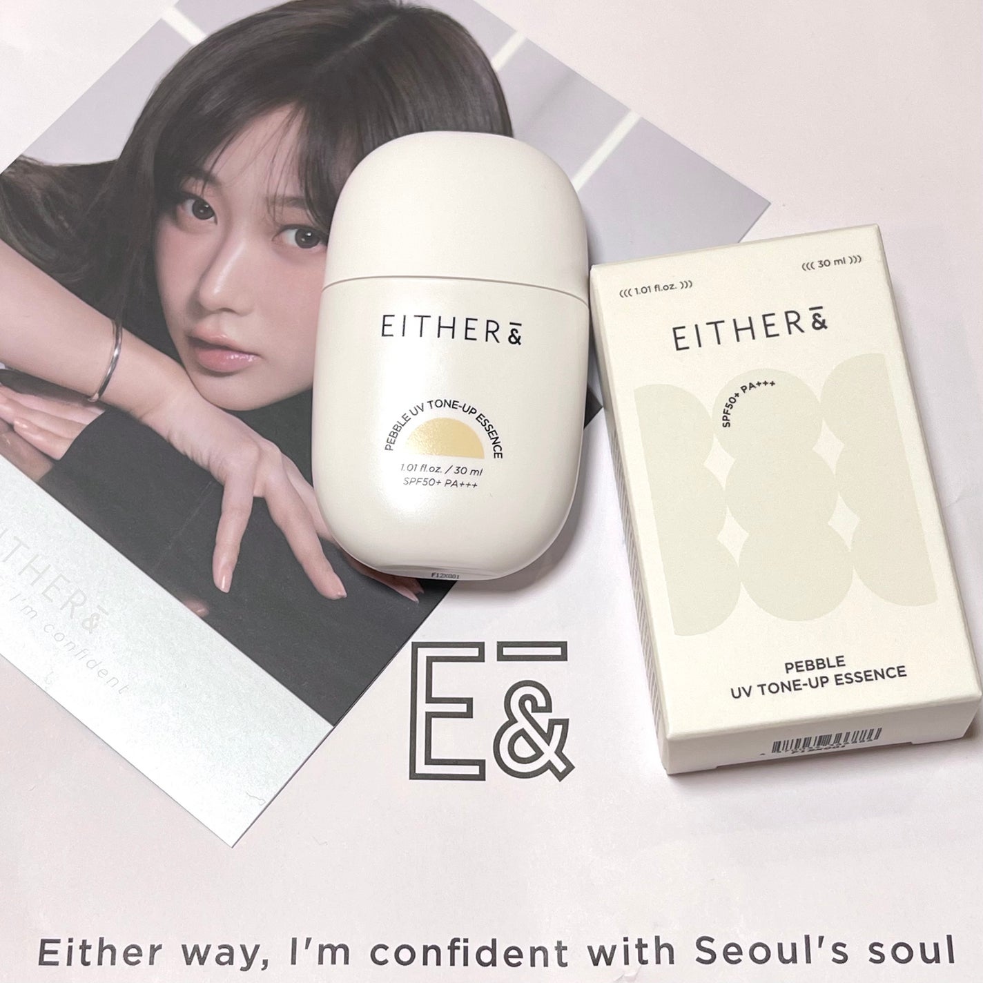 Pebble UV Tone-up Essence/EITHER&/化粧下地を使ったクチコミ(6枚目)