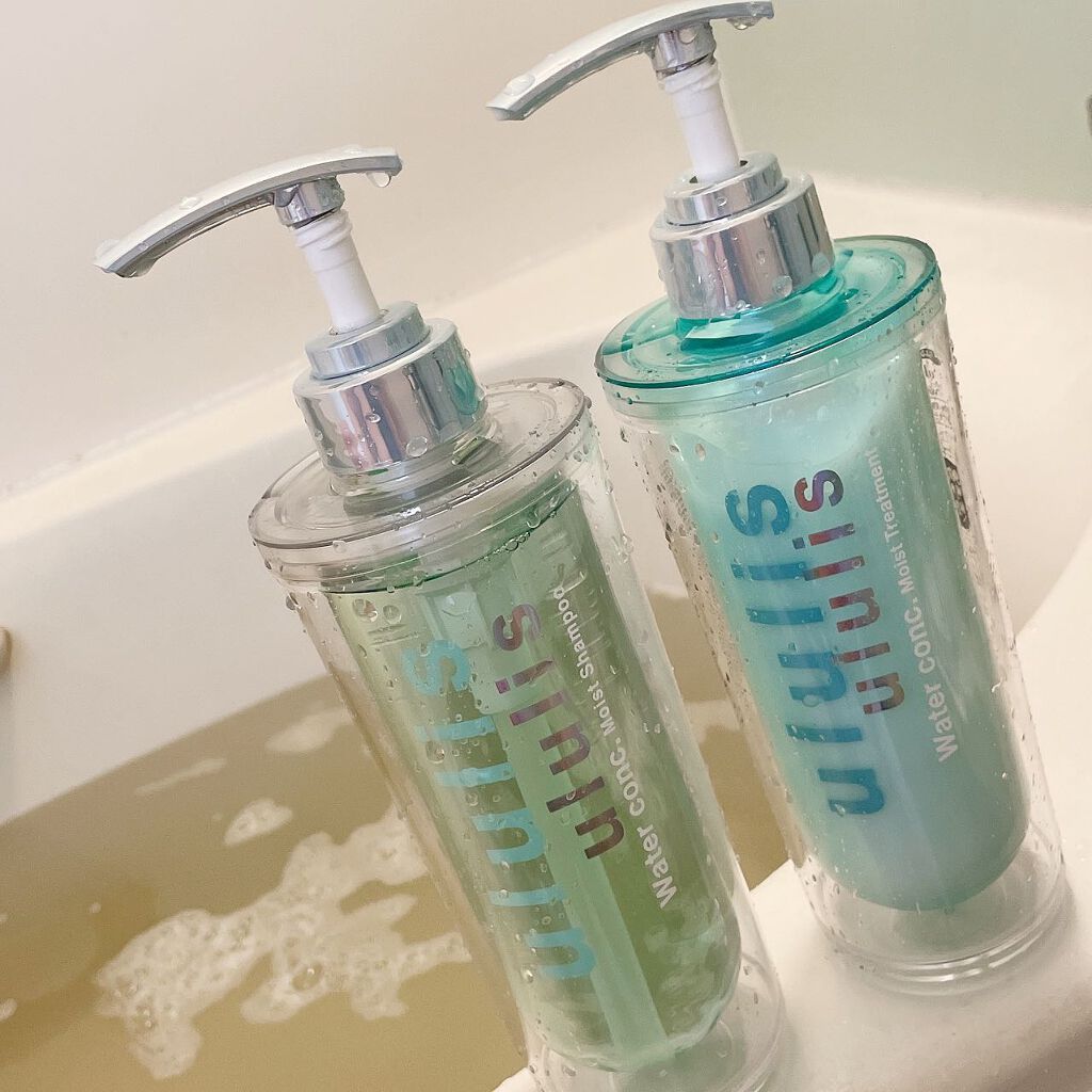 ウォーターコンク モイストシャンプー/ヘアトリートメント/ululis/市販シャンプーを使ったクチコミ（1枚目）