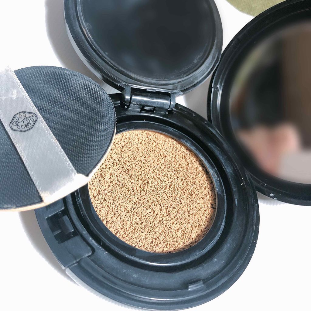 シンクロスキン グロー クッションコンパクト/SHISEIDO/クッションファンデーションを使ったクチコミ（2枚目）