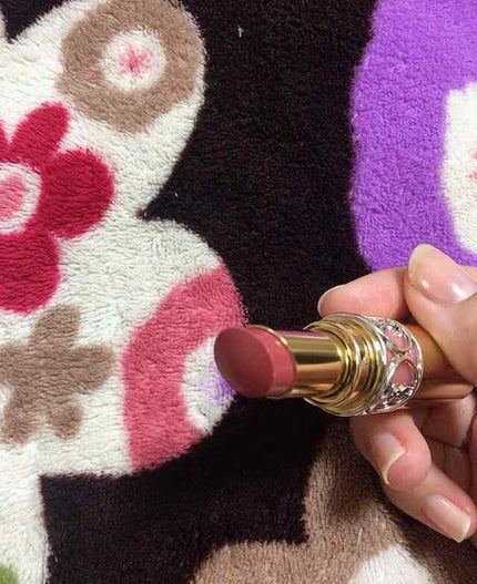 ルージュ ヴォリュプテ シャイン/YVES SAINT LAURENT BEAUTE/口紅を使ったクチコミ(2枚目)