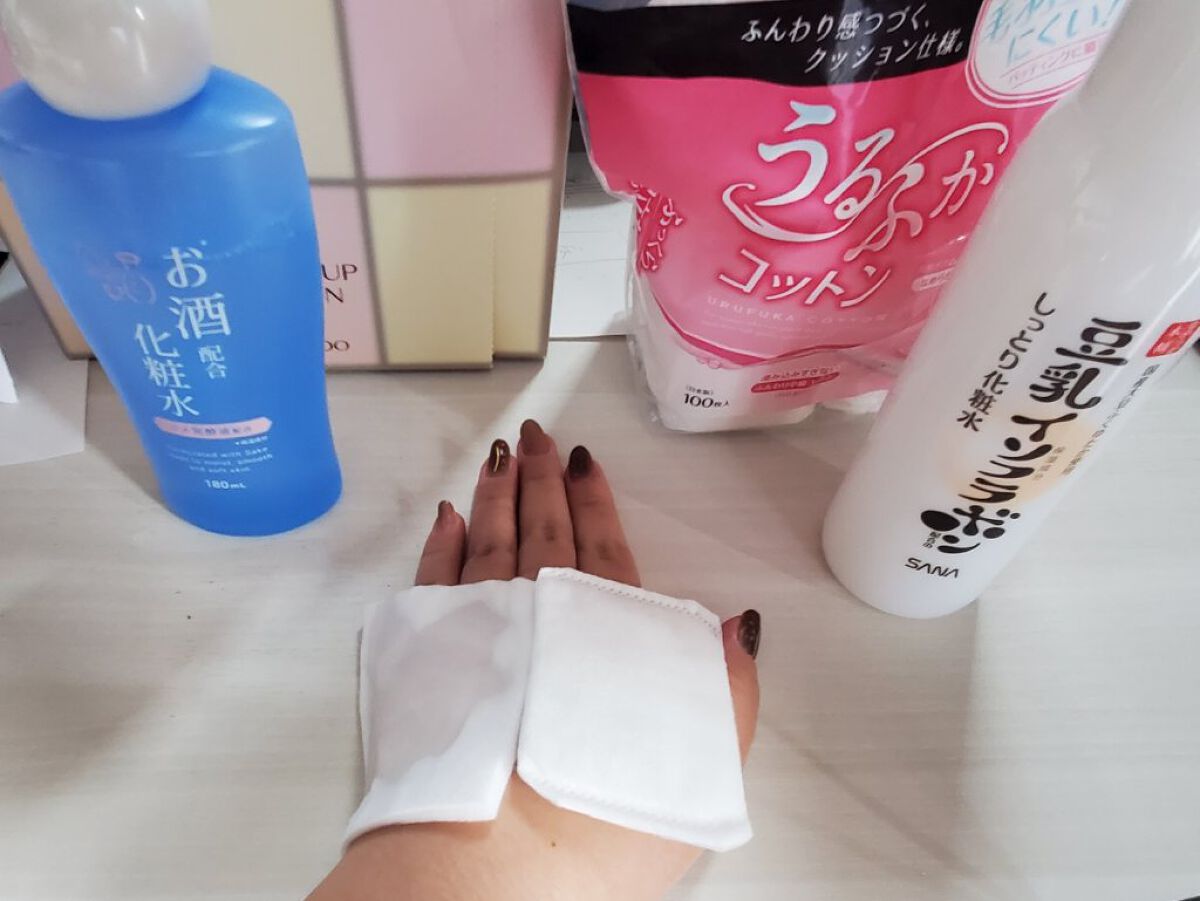   お酒配合化粧水/DAISO/化粧水を使ったクチコミ（2枚目）