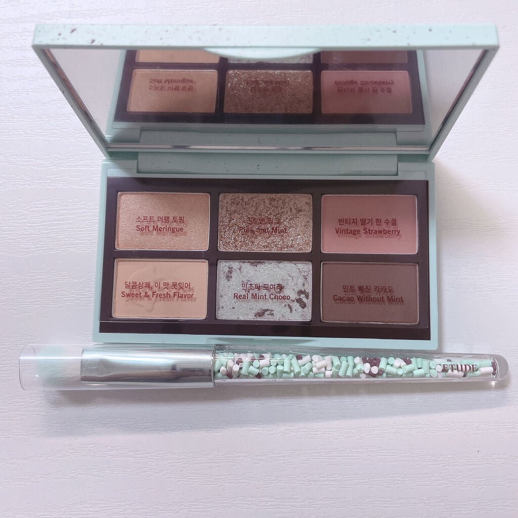 チョコミント スペシャルキット/ETUDE/メイクアップキットを使ったクチコミ(5枚目)