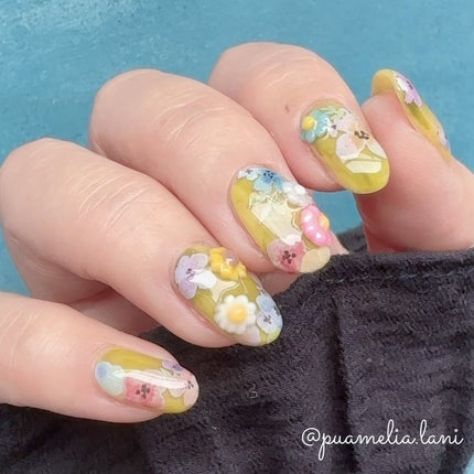 チャームスティックジェル #49 クリアカーキ/OMD/オールインワンネイルの画像