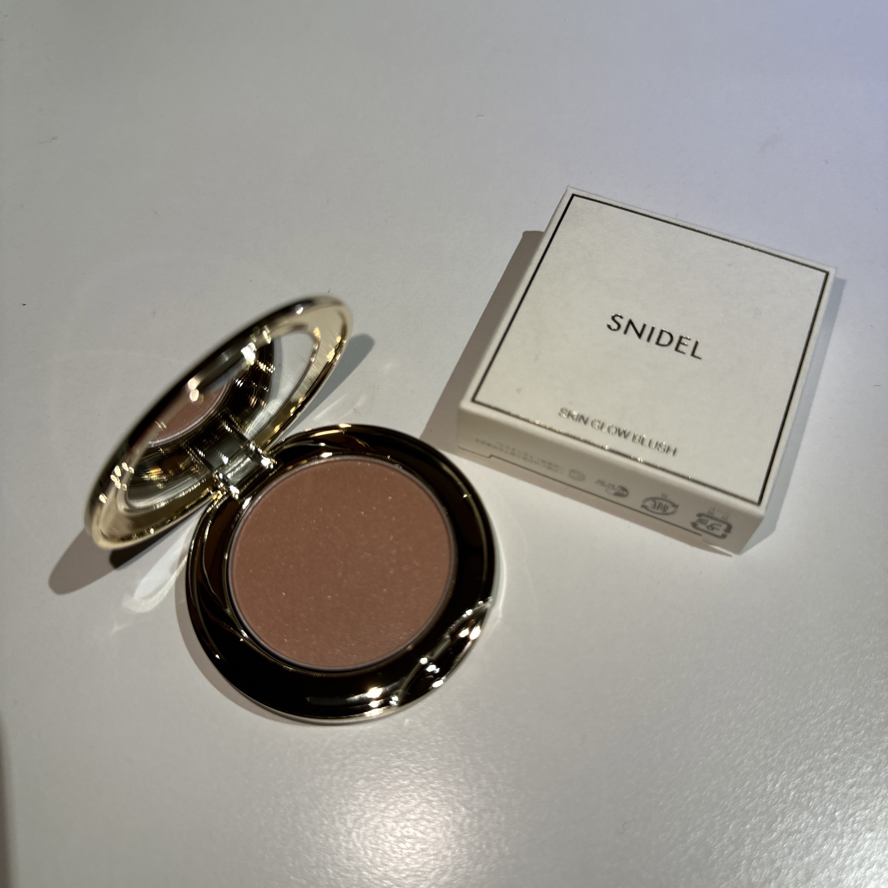 SNIDEL スキン グロウ ブラッシュ 02 Sweet Mocha/SNIDEL BEAUTY/パウダーチークを使ったクチコミ（1枚目）