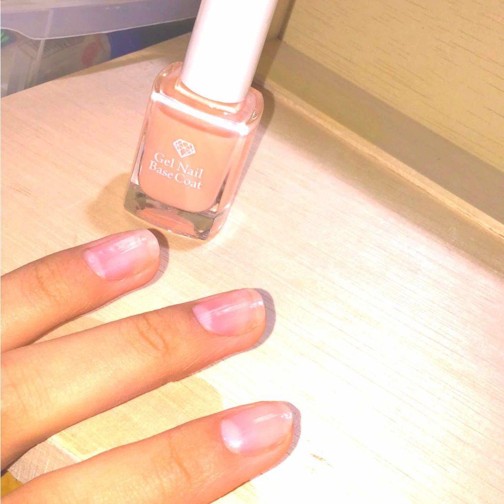 ジェルネイル ベースコート/LOUJENE/ネイルベースコートを使ったクチコミ（2枚目）