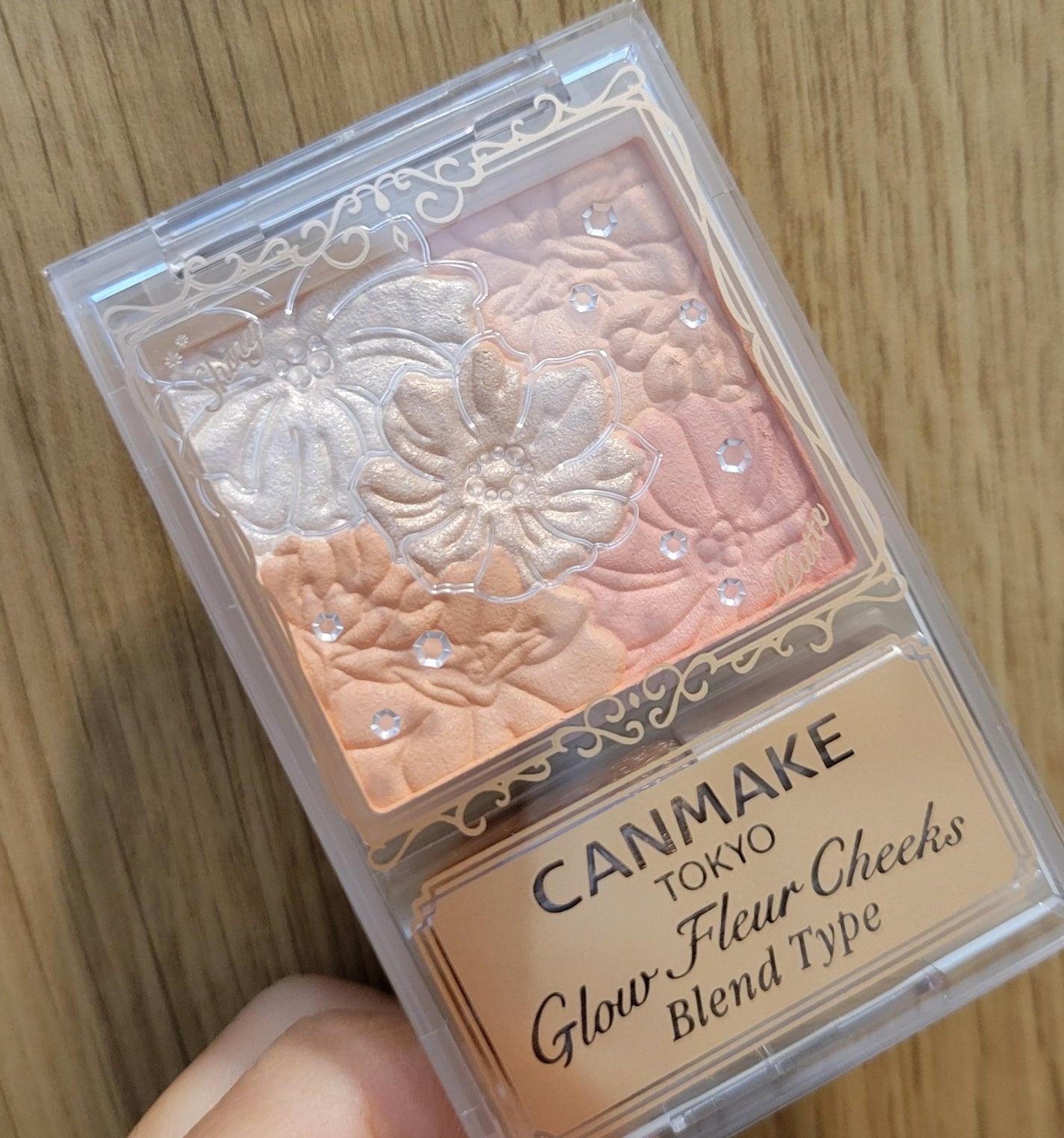 グロウフルールチークス(ブレンドタイプ)/キャンメイク/パウダーチークを使ったクチコミ(2枚目)