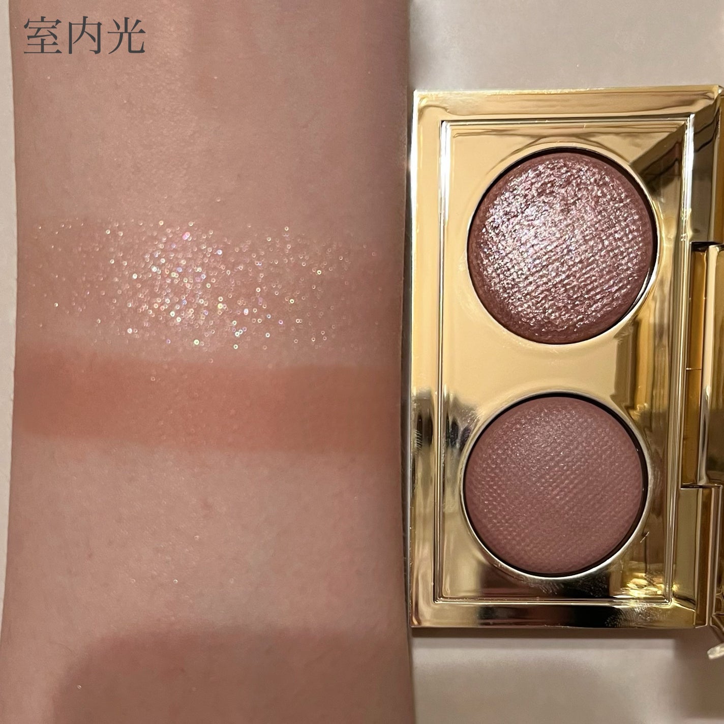 リュクス アイシャドウ デュオ/BOBBI BROWN/アイシャドウパレットを使ったクチコミ(5枚目)