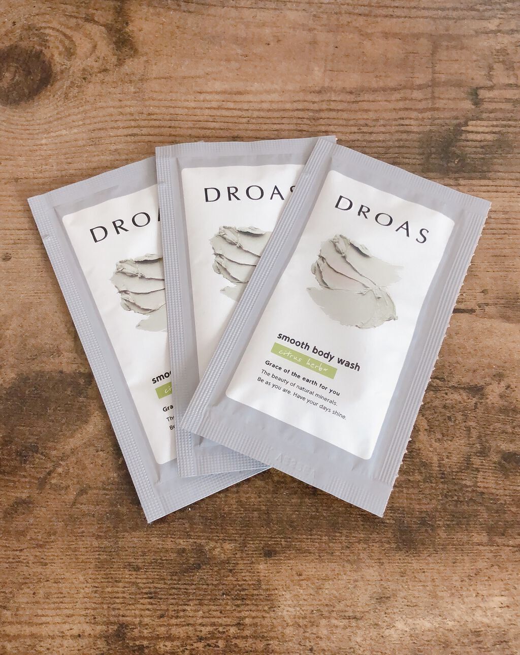 クレイボディウォッシュ スムース/DROAS/ボディソープを使ったクチコミ（1枚目）