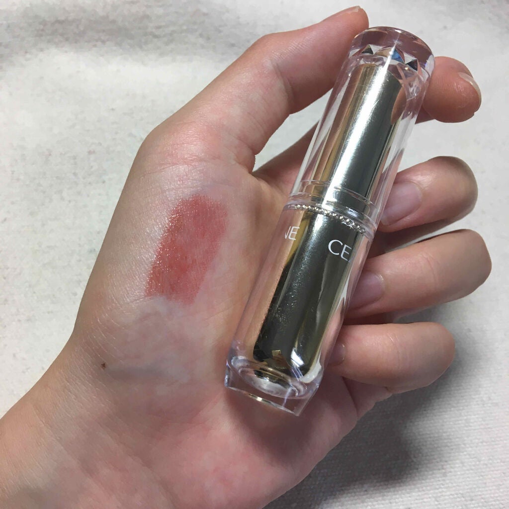 ラスティンググロスリップ/CEZANNE/口紅を使ったクチコミ(2枚目)