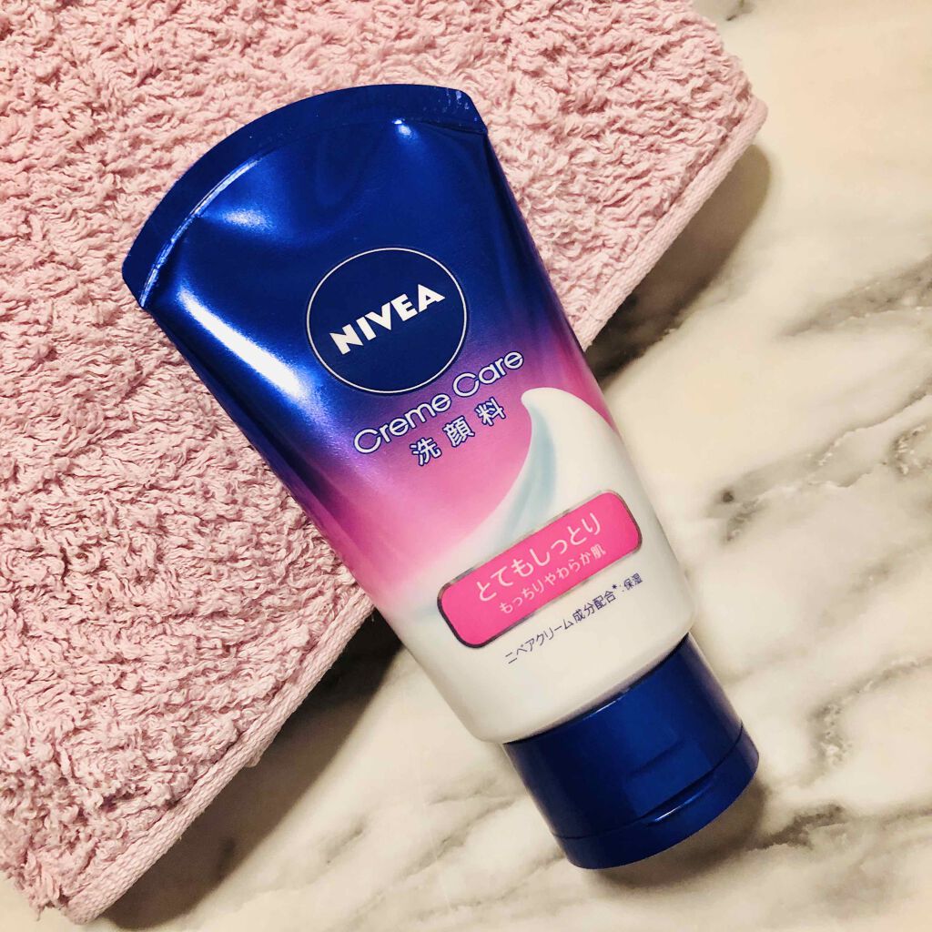 ニベア クリームケア洗顔料 とてもしっとり/ニベア/洗顔フォームを使ったクチコミ(1枚目)