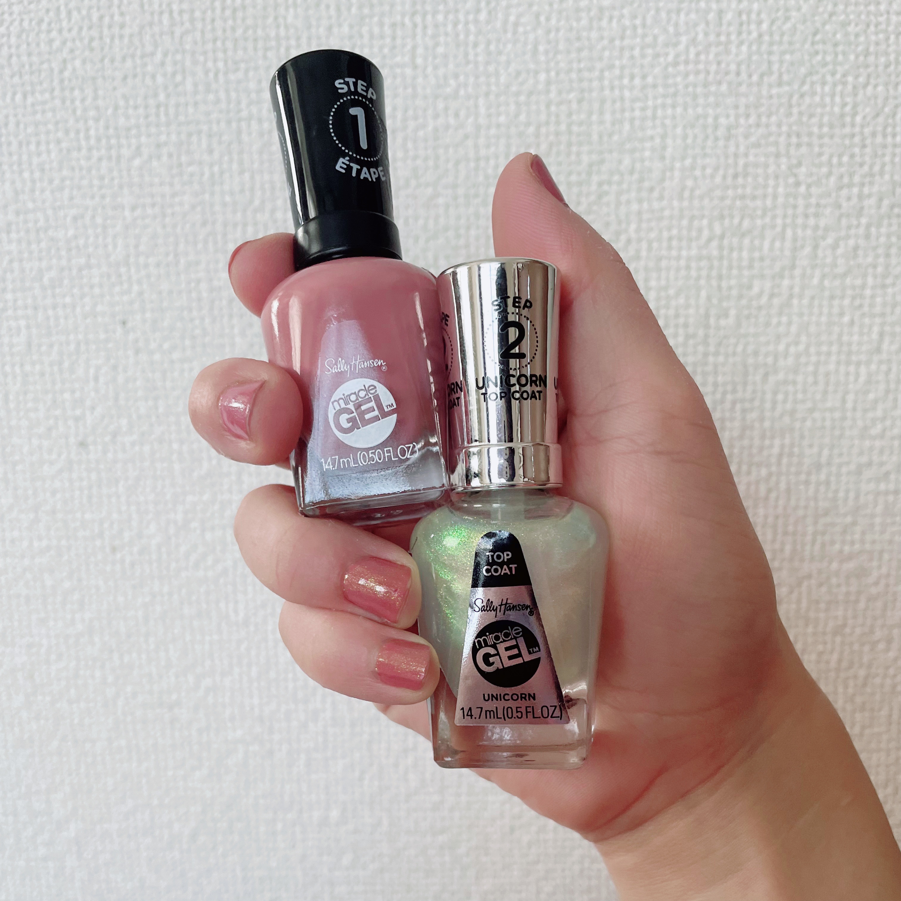 ジェルフィニッシュトップコート/サリーハンセン/ジェルネイルを使ったクチコミ（3枚目）