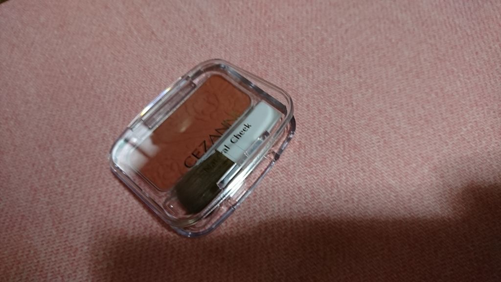 ナチュラル チークN/CEZANNE/パウダーチークを使ったクチコミ(1枚目)