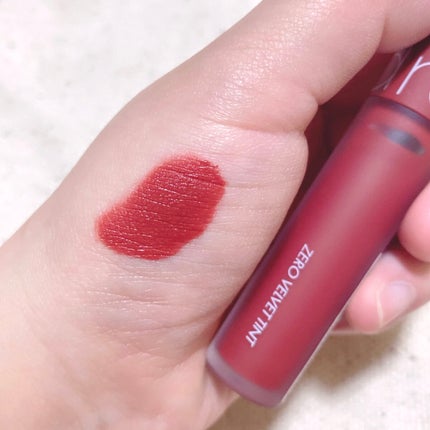 ゼロベルベットティント/rom&nd/リップティントを使ったクチコミ(3枚目)