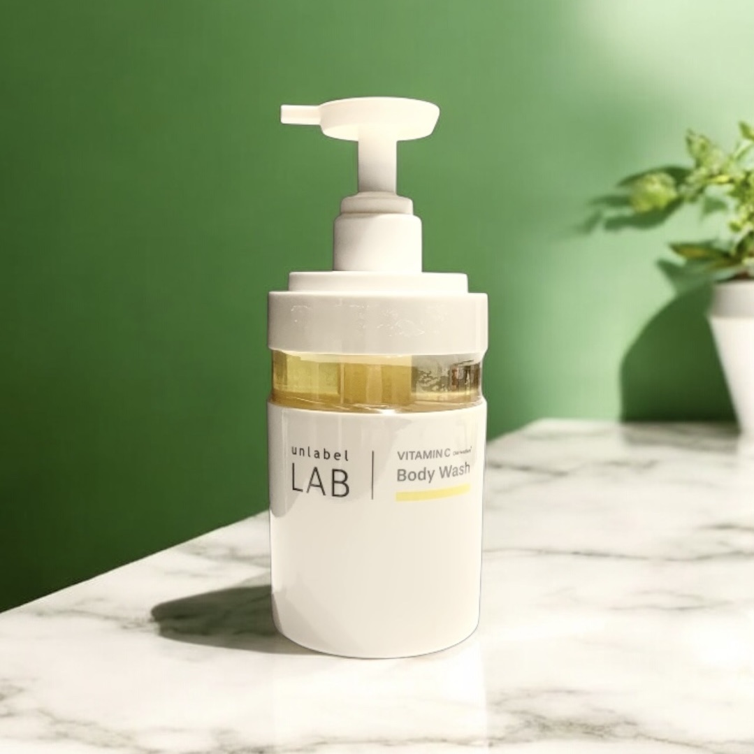 アンレーベル　ラボ　V　クリーミーモイスト　ボディウォッシュ/unlabel/ボディソープを使ったクチコミ（1枚目）