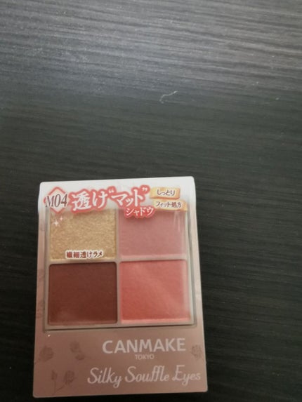 シルキースフレアイズ(マットタイプ)/キャンメイク/アイシャドウパレットを使ったクチコミ(1枚目)