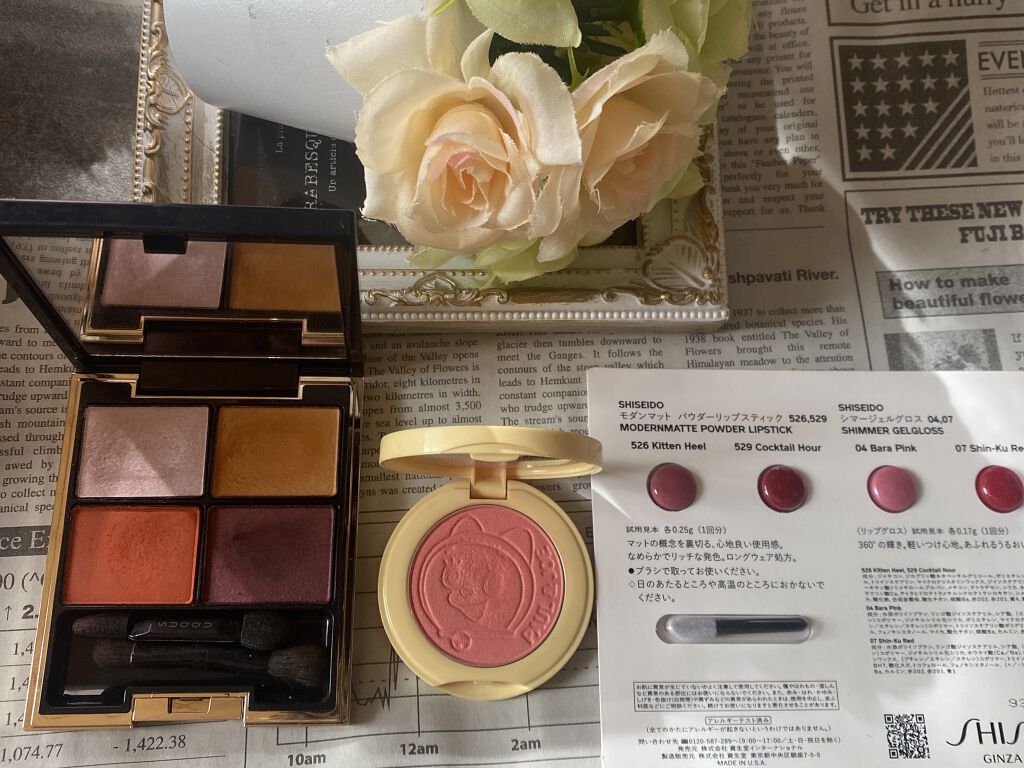 モダンマット パウダーリップスティック/SHISEIDO/口紅を使ったクチコミ（1枚目）