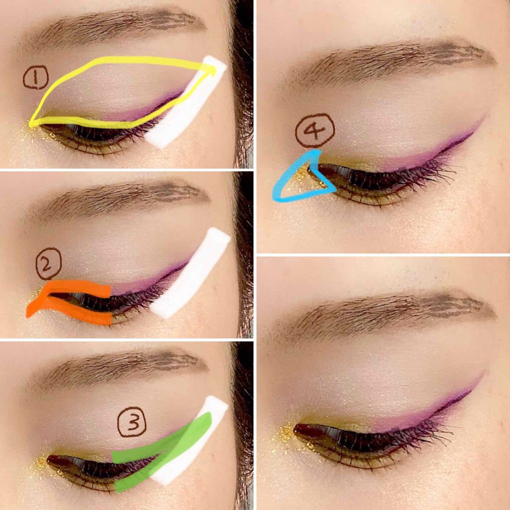 UT シャドウ パレット/NYX Professional Makeup/アイシャドウパレットを使ったクチコミ（3枚目）