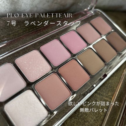 プロ アイ パレット エアー/CLIO/アイシャドウパレットを使ったクチコミ(3枚目)