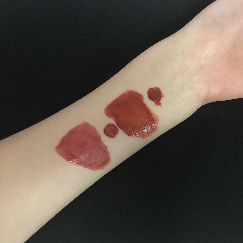 ジューシーラスティングティント/rom&nd/リップティントを使ったクチコミ(2枚目)