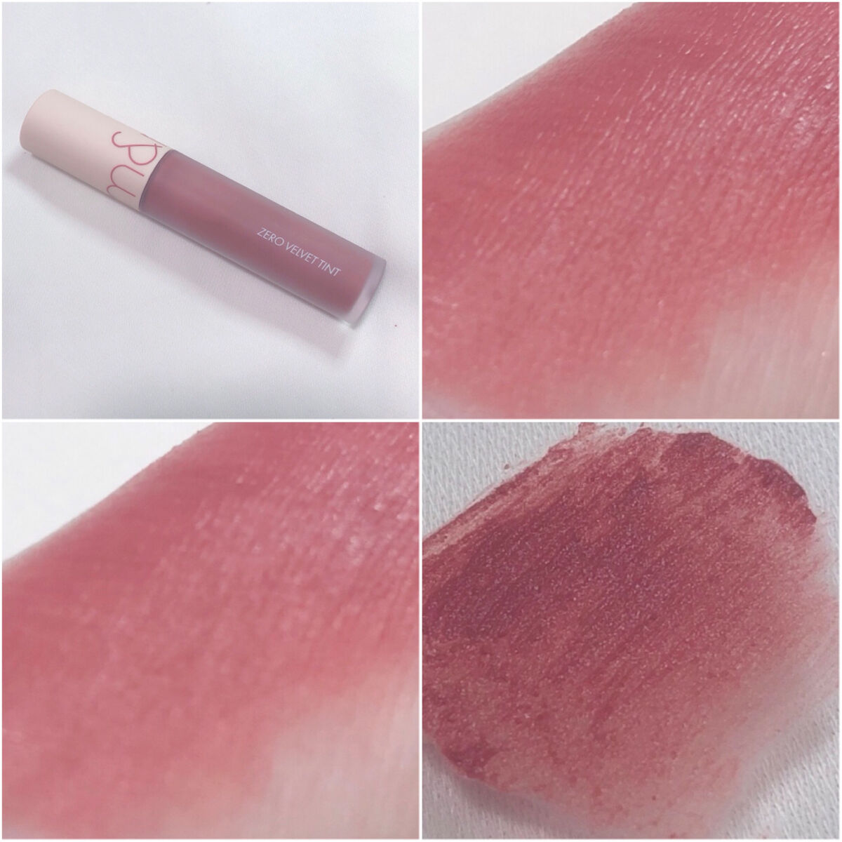 ゼロベルベットティント/rom&nd/リップティントを使ったクチコミ（2枚目）