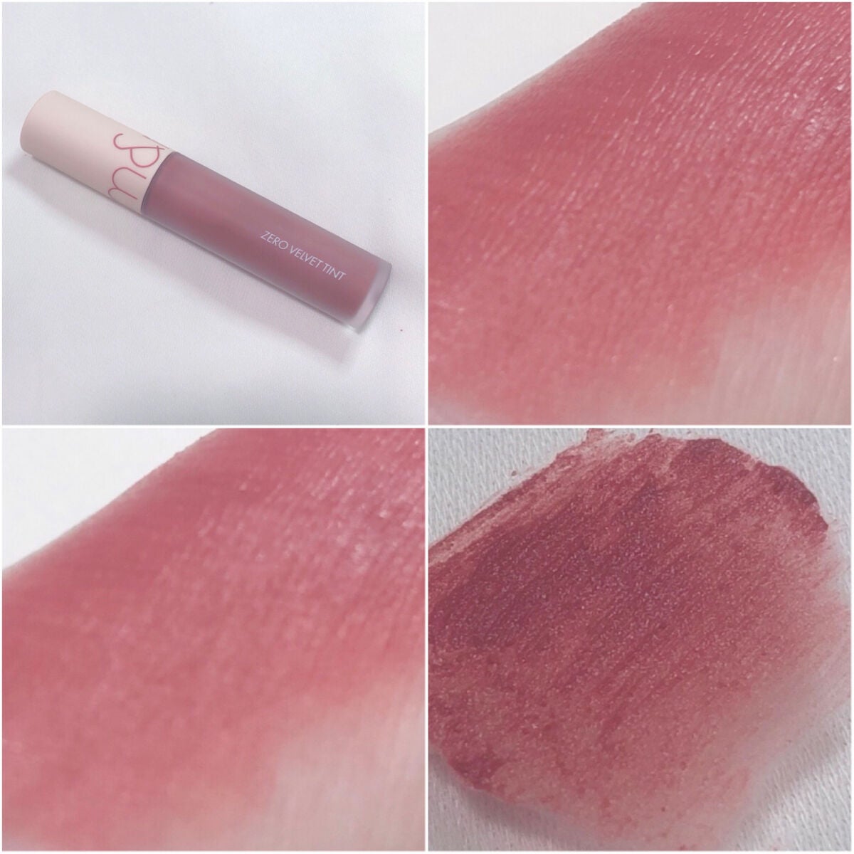 ゼロベルベットティント/rom&nd/リップティントを使ったクチコミ(2枚目)