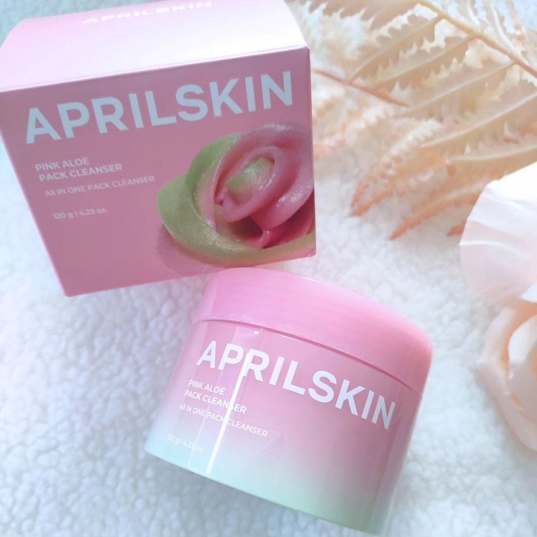 ピンクアロエメレンゲクレンザー/APRILSKIN/その他洗顔料を使ったクチコミ(1枚目)
