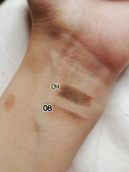 GENE TOKYO ツートンカラーアイブロウペンシル 08/DAISO/アイブロウペンシルの画像