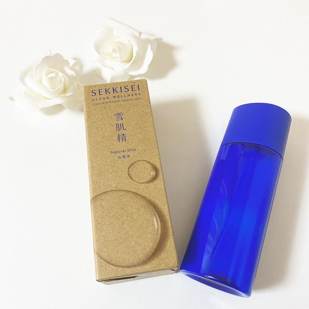 クリアウェルネス ナチュラル ドリップ/雪肌精/化粧水を使ったクチコミ（1枚目）