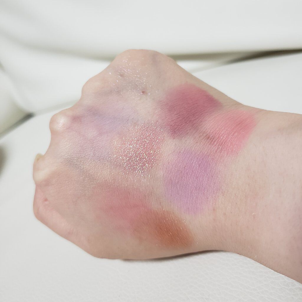 クォーツ 9色アイシャドウパレット(ドリームランドアイシャドウ)/ZEESEA/アイシャドウパレットを使ったクチコミ（3枚目）