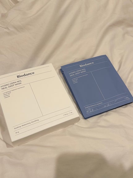 ハイドロセラノールリアルディープマスク/Biodance/シートマスク・パックを使ったクチコミ(1枚目)