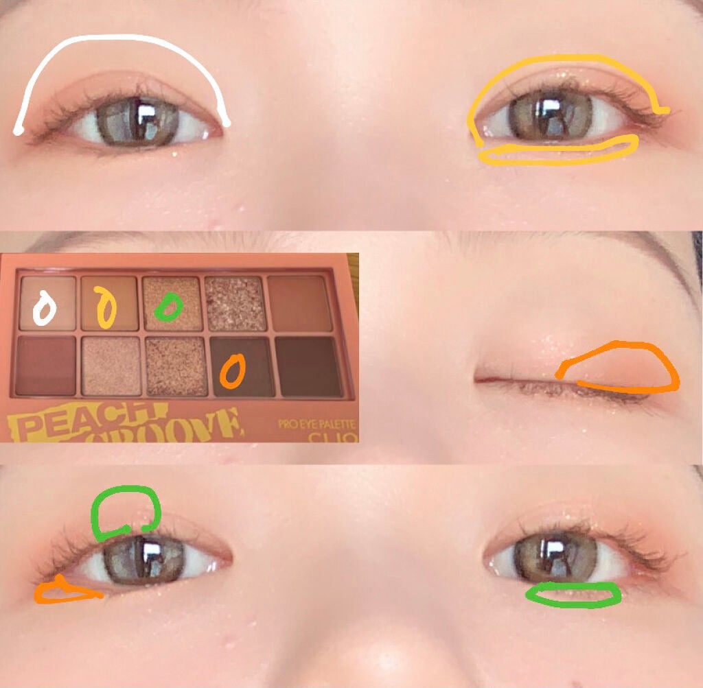 プロ アイ パレット/CLIO/アイシャドウパレットを使ったクチコミ(7枚目)