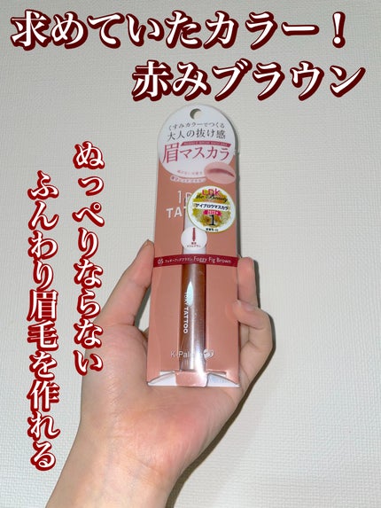 ニュアンスブロウマスカラ/K-パレット/眉マスカラを使ったクチコミ(1枚目)