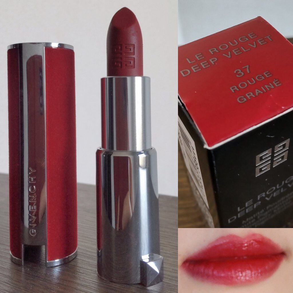 ルージュ・ジバンシイ・シアー・ベルベット/GIVENCHY/口紅を使ったクチコミ(1枚目)