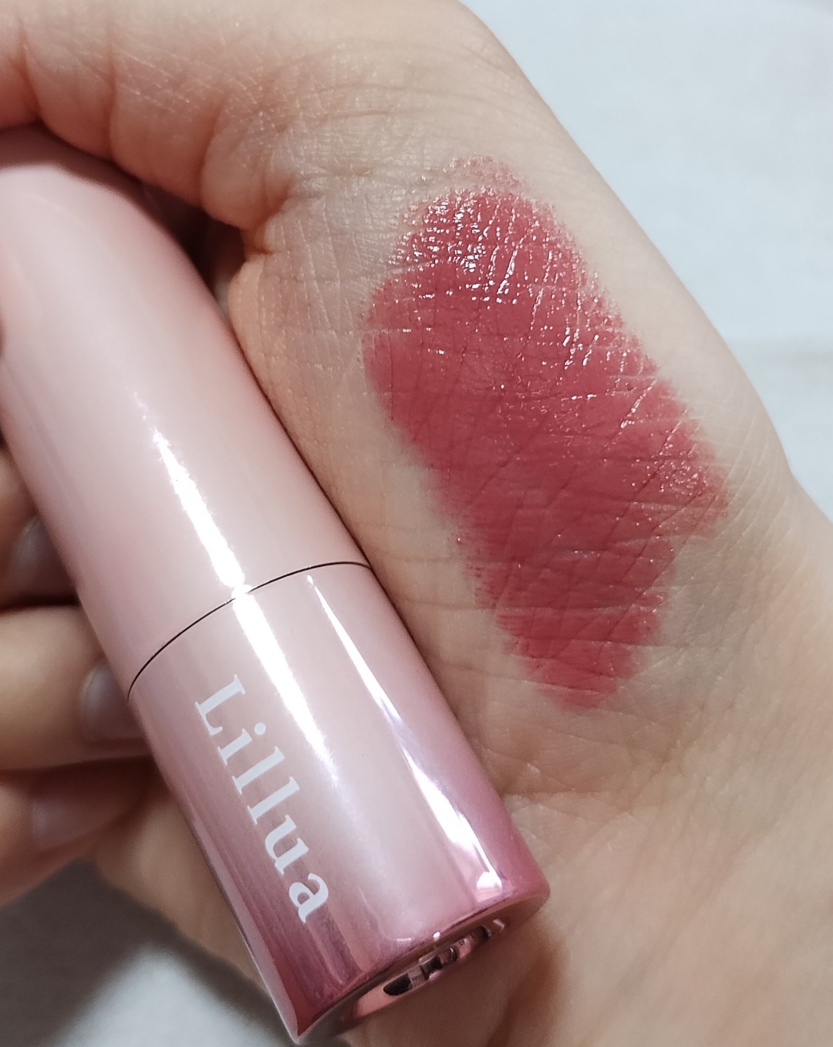 オイルリッチティント/Lillua/リップティントを使ったクチコミ（1枚目）