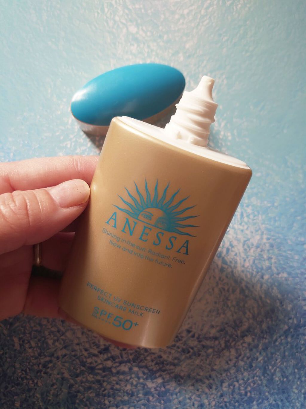 パーフェクトUV スキンケアミルク N/アネッサ/日焼け止め・UVケアを使ったクチコミ（3枚目）