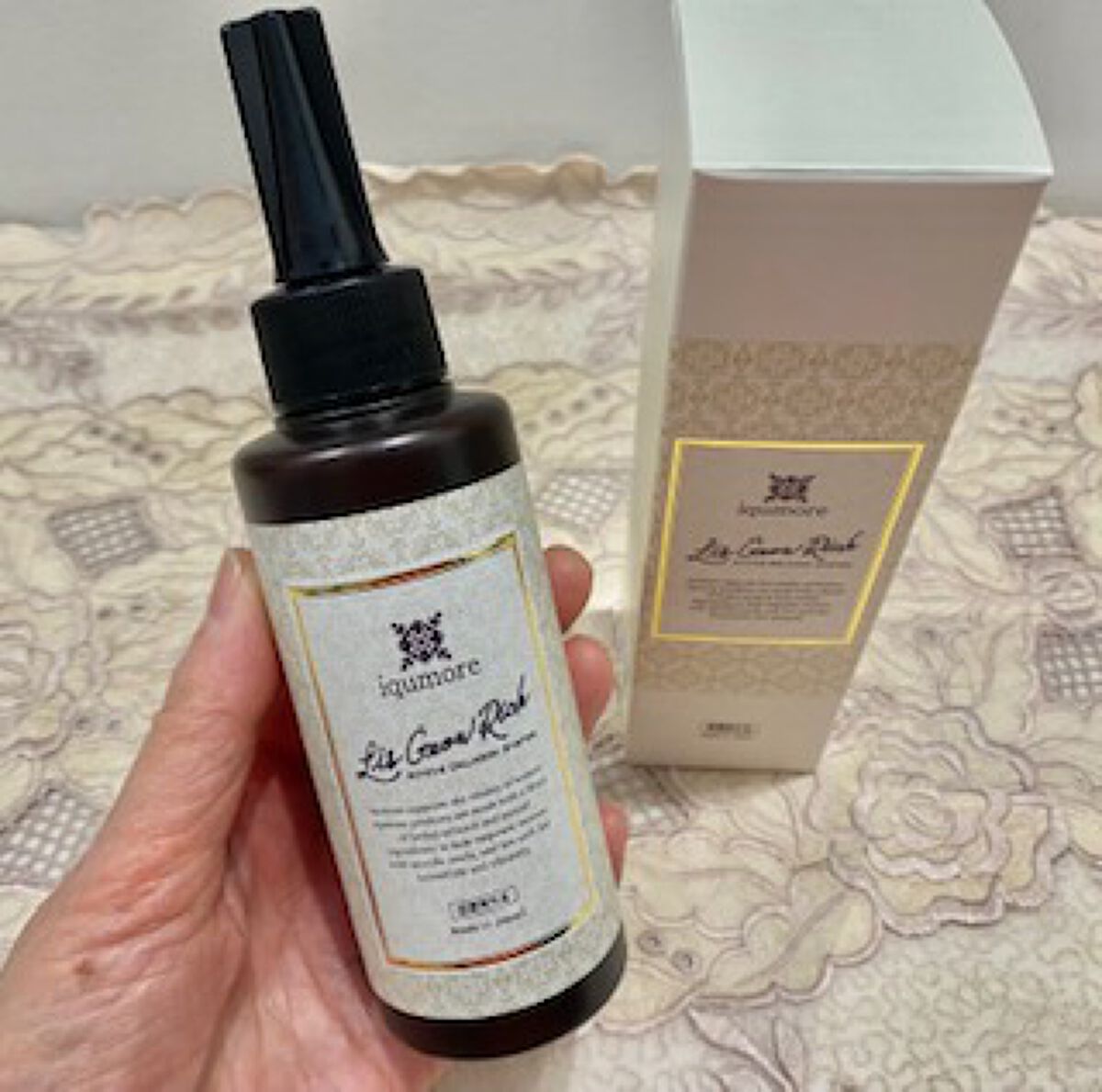 ナノグロウリッチ/iqumore/頭皮ローションを使ったクチコミ（1枚目）